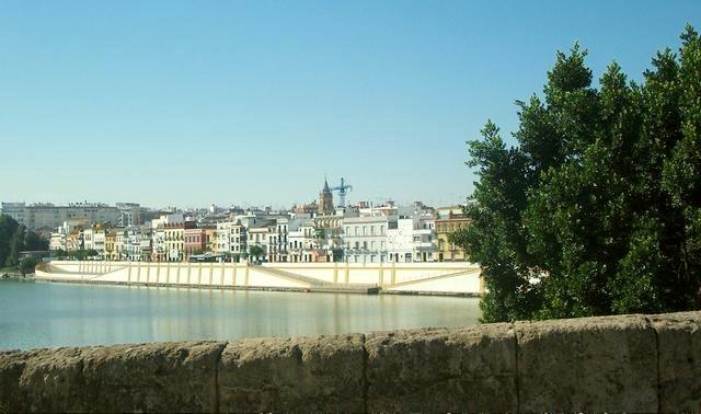 View from the Puente de Triana