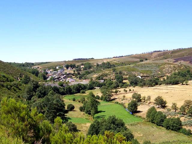 Arriving in Campobecerros
