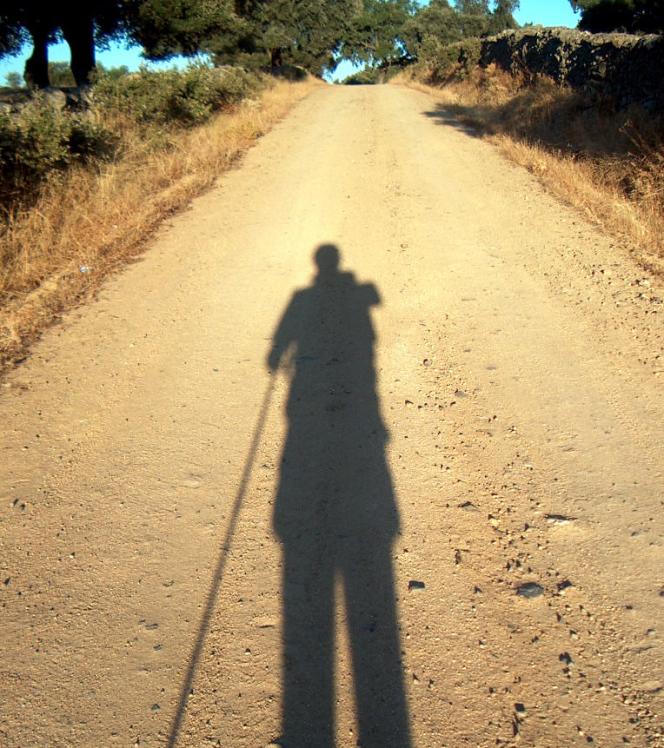 Vía de la Plata, Saliendo de Monesterio, 20-8-2004
